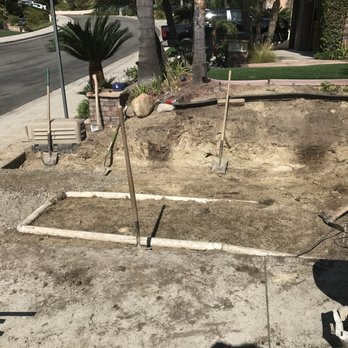 Thunder Masonry & Pavers - some of the plumbing to deal with... - Landscaping Near Me