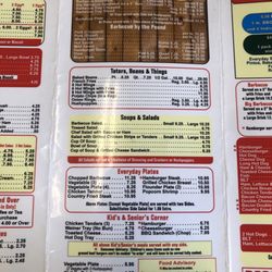 Troutman's - Menu