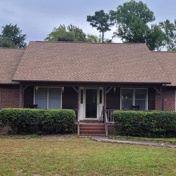 Roof Methods - New roof just completed in Wilmington, NC. This is a GAF Barkwood colored shingle. This roof comes with a 50-year manufactures warranty. - Gutter Services Near Me - Wilmington, North Carolina