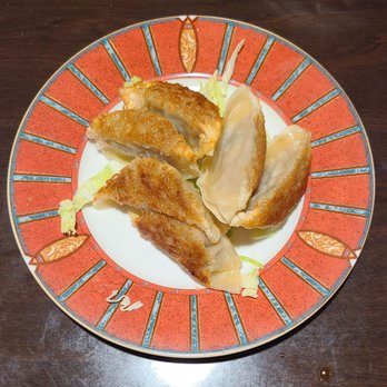 Szechuan Garden Restaurant - Potstickers (ordered "pork potstickers" got chicken, aka "potstickers" - Chinese Near Me - Arcata, California Szechuan Garden Restaurant - Potstickers (ordered "pork potstickers" got chicken, aka "potstickers" - Chinese Near Me - Arcata, California