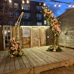Delphinium Designs & Events - Altar arch