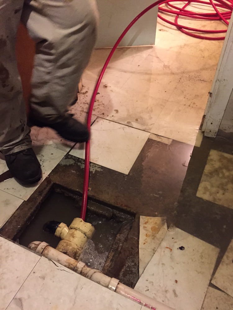 Slide of Drain Away Sewer Service