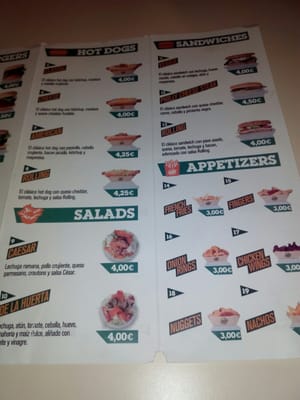 Menu photo 1 Rolling Dance & Burger Madrid, M