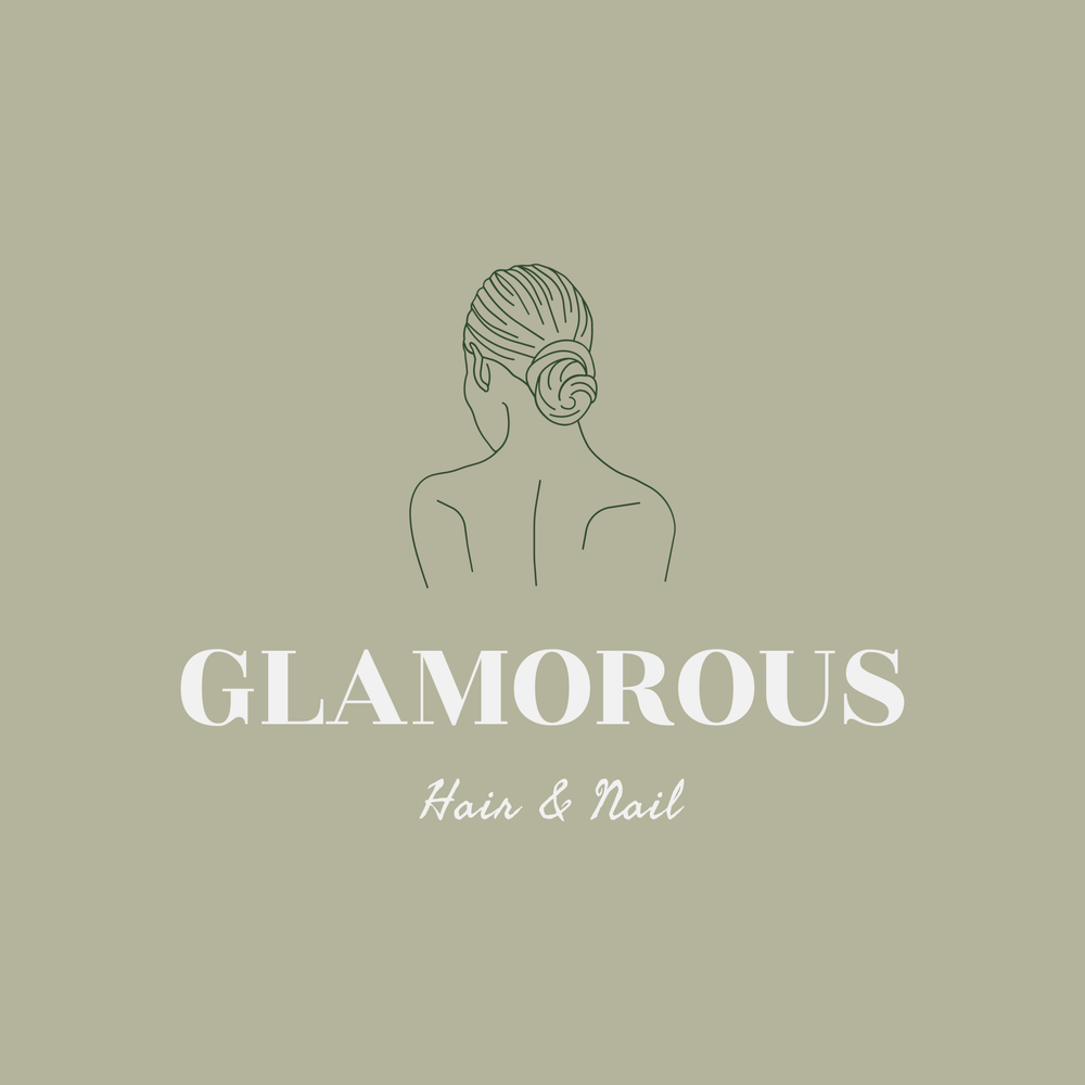 Glamorous Hair & Nails Logo
