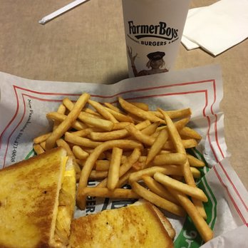 Farmer Boys - Grilled cheese with grilled onions. - Burgers Near Me - Murrieta, California Farmer Boys - Grilled cheese with grilled onions. - Burgers Near Me - Murrieta, California