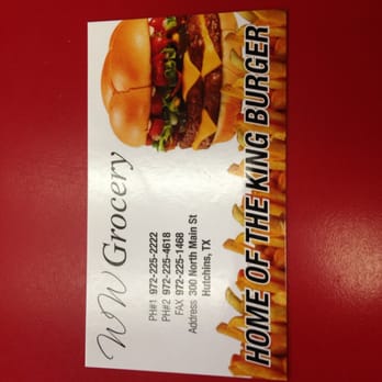 W & W Grocery - Great burgers, chili cheese fries and chicken salad! - Grocery Near Me - Hutchins, Texas W & W Grocery - Great burgers, chili cheese fries and chicken salad! - Grocery Near Me - Hutchins, Texas