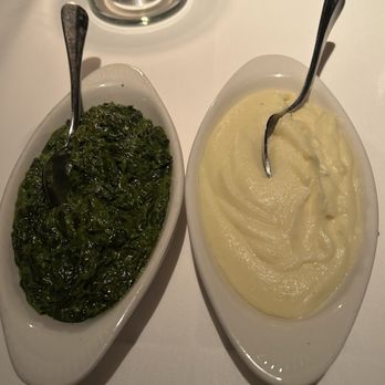 Dear Jane's - Creamed, spinach and buttery mashed potatoes as sides - Seafood Near Me - Marina del Rey, California
