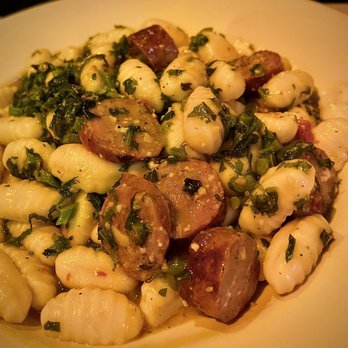 La Scarola - Gnocchi with spiny, sausage and gravy. Spectacular! - Italian Near Me - Chicago, Illinois La Scarola - Gnocchi with spiny, sausage and gravy. Spectacular! - Italian Near Me - Chicago, Illinois