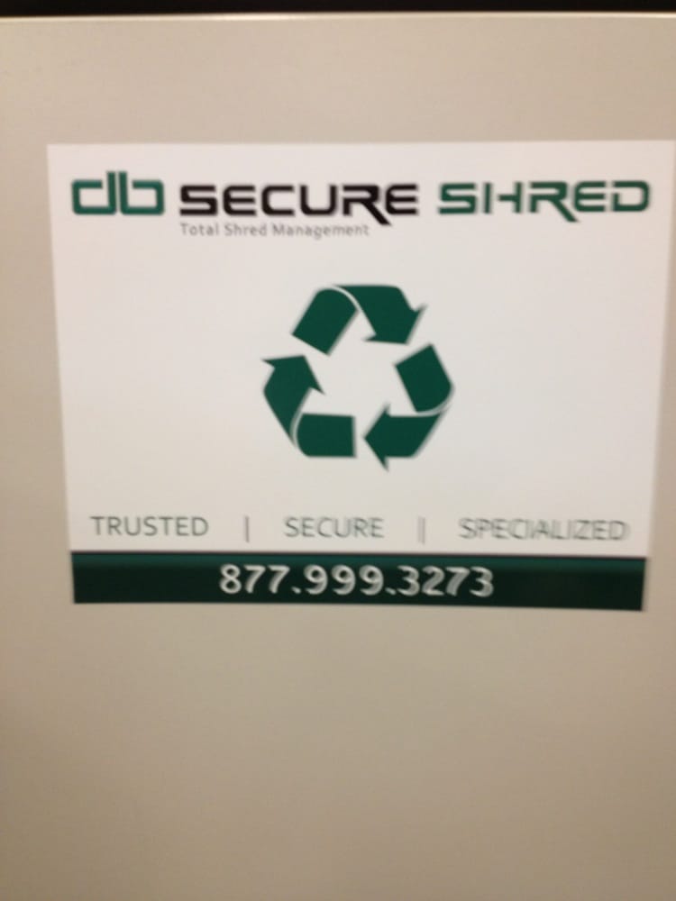 DB SECURE SHRED 710 Thomas Ave SW, Renton, Washington Shredding