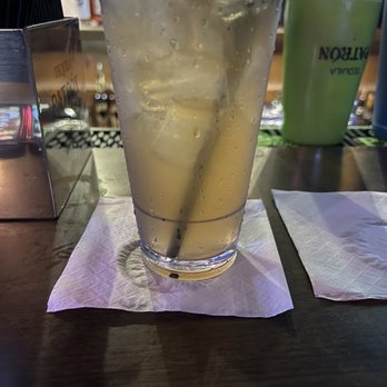 Jasper's - a glass of lemonade on a table - Dive Bars Near Me - Lompoc, California