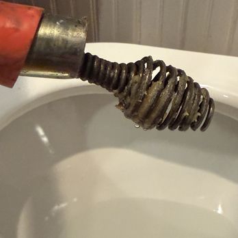 Mega Plumbing - Wax on the drain snake... - Electricians Near Me - Chantilly, Virginia