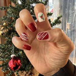 Star Nails - Christmas Nail Design