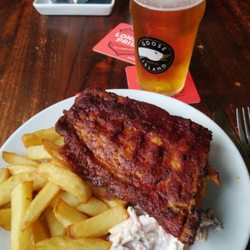 The Fox - BBQ ribs!  12,50GBP