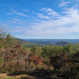 View from the Morrow Mountain Scenic View parking lot