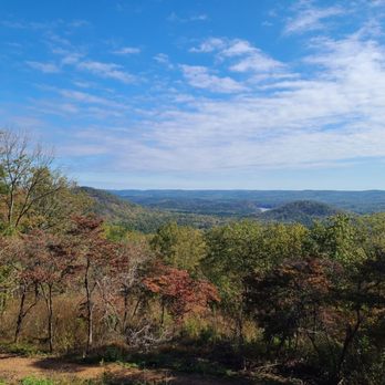 Morrow Mountain State Park - View from the Morrow Mountain Scenic View parking lot - Swimming Pools Near Me - Albemarle, North Carolina