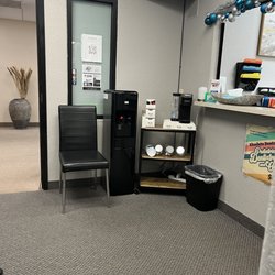 Absolute Dental - Mae Anne - Coffee station in the very small waiting room.