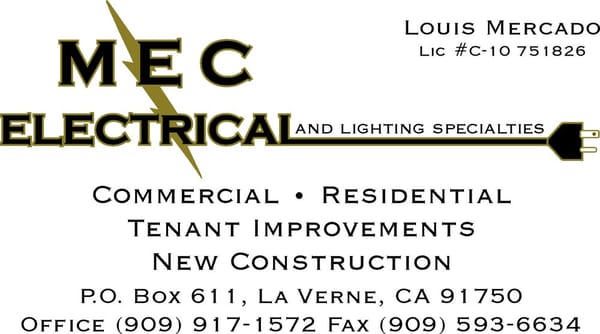 MEC Electrical And Lighting Specialties Logo