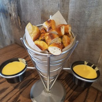 The Brass Tap - Pretzel bites with double beer cheese - American Near Me - Roanoke, Texas The Brass Tap - Pretzel bites with double beer cheese - American Near Me - Roanoke, Texas