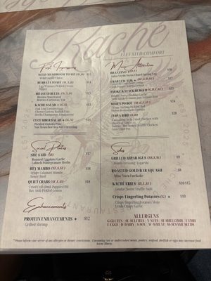 Menu photo 2 Kache Washington, DC, DC Menu photo 2 Kache Washington, DC, DC