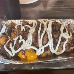 Beach's Up North Tavern - Loaded Tots with brisket