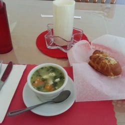 Italian wedding soup & fresh bread