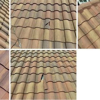 Super Roofers - Tiles that  needed repair - Roofing Near Me - Punta Gorda, Florida