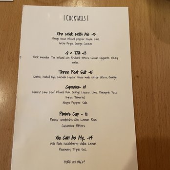 Gumba - Cocktail menu - Italian Near Me - Portland, Oregon Gumba - Cocktail menu - Italian Near Me - Portland, Oregon