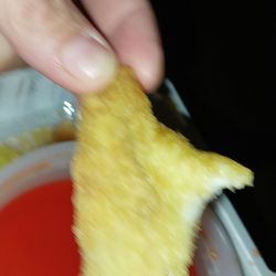 There's no filling in this...