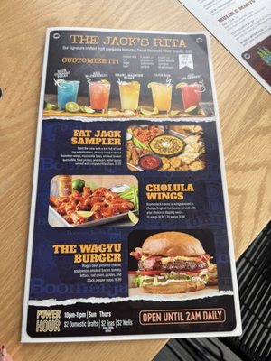 Menu photo 8 BoomerJack's Grill Katy, TX