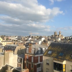 Hôtel des Bains - View from 5th floor room; Hotel des Bains