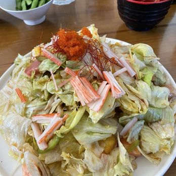Sushi Ken - Spicy Mixed Sashimi Salad - Sushi Bars Near Me - Fremont, California