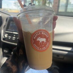 Oat milk latte Oat milk latte