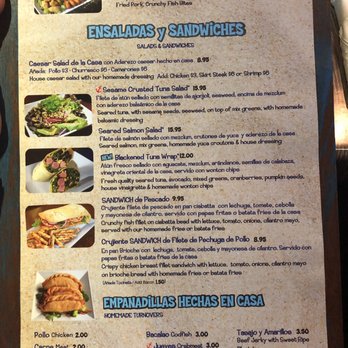 La Cueva del Mar - Menu Sandwiches - Puerto Rican Near Me - San Juan, Puerto Rico La Cueva del Mar - Menu Sandwiches - Puerto Rican Near Me - San Juan, Puerto Rico