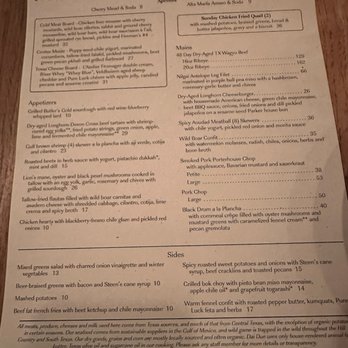 Dai Due - menu - Butcher Near Me - Austin, Texas