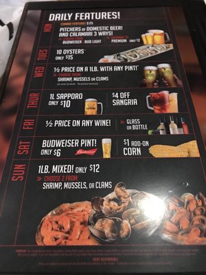 Menu photo 1 The Captain's Boil Ajax, ON Menu photo 1 The Captain's Boil Ajax, ON