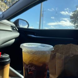 McDonald's - My $2.00 large sweet tea  but I have to admit it too is good