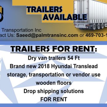 Palm Transportation - Truck Rental Near Me Palm Transportation - Truck Rental Near Me