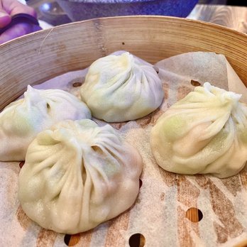 Dumpling Home - Shrimp and Loofah Xiao Long Bao - Dim Sum Near Me - San Francisco, California