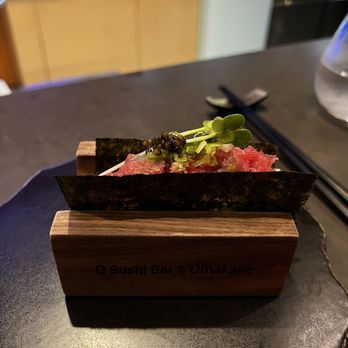 Q Sushi Bar & Omakase - Hand roll - Sushi Bars Near Me - Chicago, Illinois Q Sushi Bar & Omakase - Hand roll - Sushi Bars Near Me - Chicago, Illinois