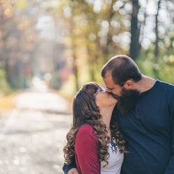 McKinley G. Photography - An amazing couple engagement session these images were captured at SIUE gardens during an amazing Fall setting.