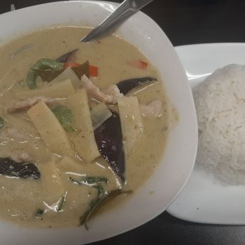 Grab Thai - Green Curry & Jasmine Rice - Thai Near Me - San Jose, California
