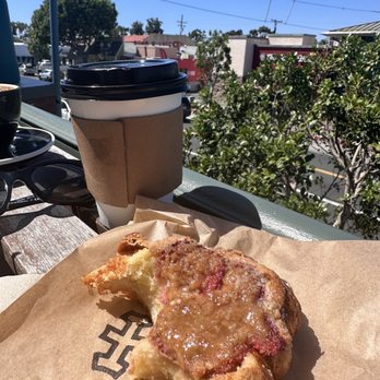 Humblemaker Coffee - Strawberry croissant - Coffee & Tea Near Me - Seal Beach, California