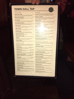 Menu photo 4 Town Hall Tap Minneapolis, MN Menu photo 4 Town Hall Tap Minneapolis, MN