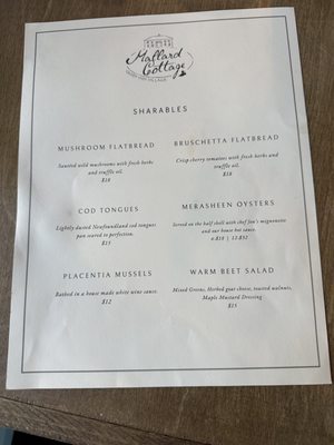 Menu photo 2 Mallard Cottage St. John's, NL Menu photo 2 Mallard Cottage St. John's, NL