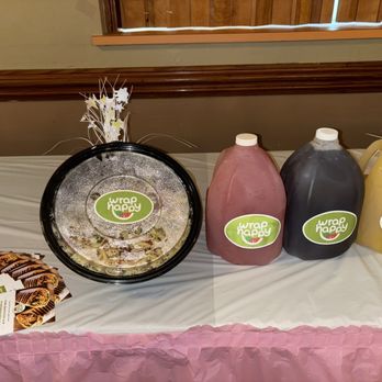 Wrap Happy - Bowl of Bowtie Pasta, Gallons of Strawberry Lemonade, Mango Lemonade, and Sweet Tea - Wraps Near Me - Brunswick, Georgia Wrap Happy - Bowl of Bowtie Pasta, Gallons of Strawberry Lemonade, Mango Lemonade, and Sweet Tea - Wraps Near Me - Brunswick, Georgia