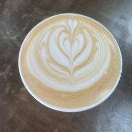 Hot vanilla latte! Hot vanilla latte!