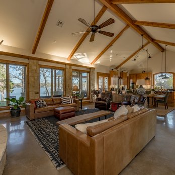 LaFollette Custom Homes - Lakehouse - living room - General Contractors Near Me - Bryan, Texas LaFollette Custom Homes - Lakehouse - living room - General Contractors Near Me - Bryan, Texas