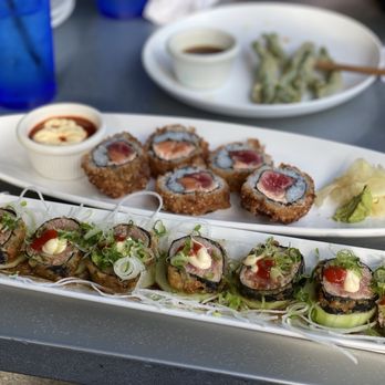 Ru San's - Firecracker Maki Roll & Crispy Tuna Roll - Sushi Bars Near Me - Charlotte, North Carolina