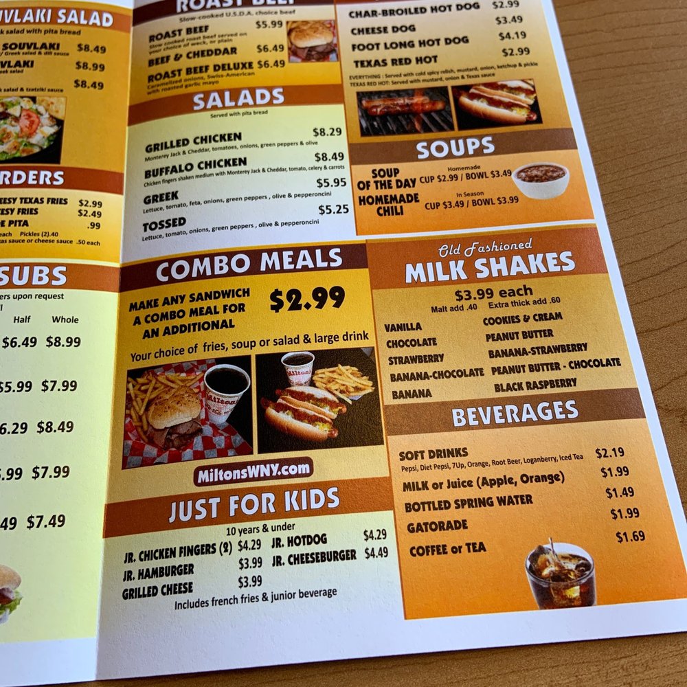 Miltons - Hot Dogs Near Me - Buffalo, New York