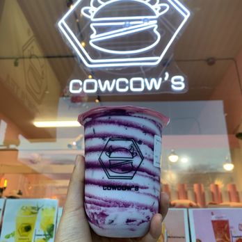 Cowcow’s Tea - Taro purple rice - Bubble Tea Near Me - Honolulu, Hawaii